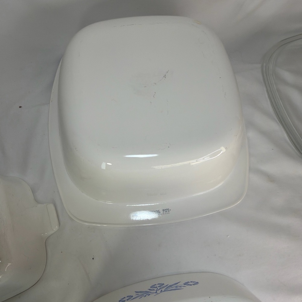 Corningware White and Blue Floral Dish Set - Picture 7 of 10